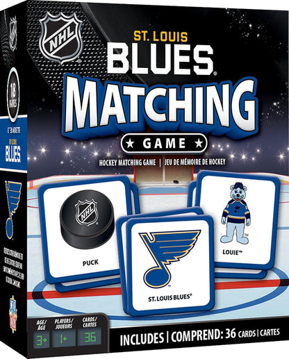 MasterPieces NHL Chicago Blackhawks Matching Game, For Ages 3+ - Fun Family Entertainment for Kids and Adults - Educational, Engaging, and Perfect for Game Night, Interactive Classroom Activities