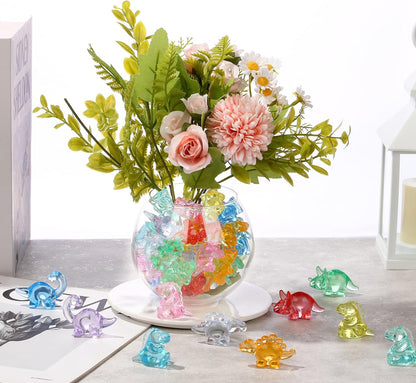 LAIDANLA Mini Resin Bears, Tiny Plastic Animals to Hide Small Bears Bulk for Counting Miniature Landscape Bear Party Favors Gifts Easter Egg Vase Filler Bear Figures Cute Trinkets Desk 200 Pcs
