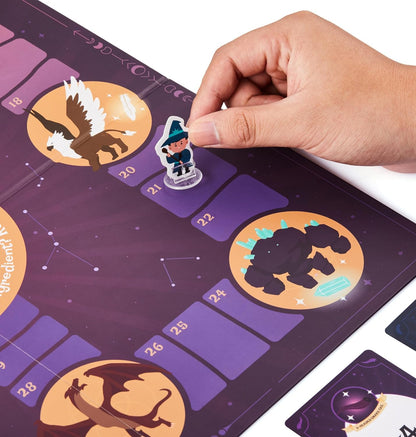 Wizard Times Multiplication Game - Math Games for Kids 8-12 - Fun Multiplication Board Game for Learning Times Tables 0-12 - Math Facts Games for 3rd 4th 5th Grade