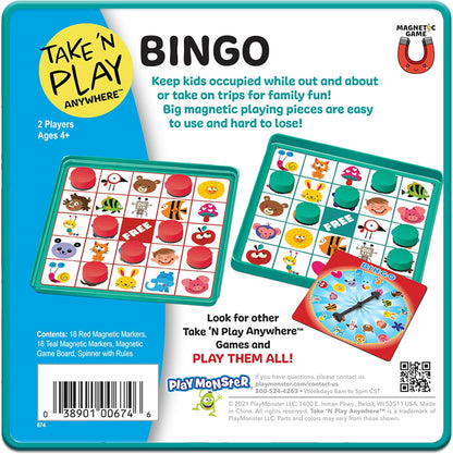 PlayMonster Take N Play Anywhere — Hangman — Easy to Use, Hard to Lose — Fun on the Go Travel Game — For Ages 5+