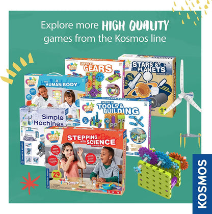 Thames & Kosmos Kids First Aircraft Engineer | STEM | 32 Page Full-Color Illustrated Storybook | Ages 3+ | Preschoolers & Kindergartners | Develop Fine Motor Skills | Parents' Choice Gold Award