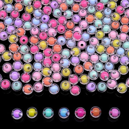 200g+ Candy Bulk Assorted Cute Kandi Beads for Jewelry Making, Bracelet Making Kit, Craft Supplies Charm Beads(Mixed II)