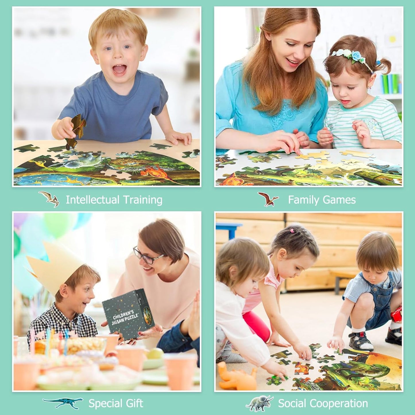 DIGOBAY United States Puzzle 70 Pieces USA Map Floor Jigsaw Puzzles for Kids Ages 4-10, Jumbo Round US Geography Puzzle 50 States with Capitals Educational Learning Toys for Boy or Girl
