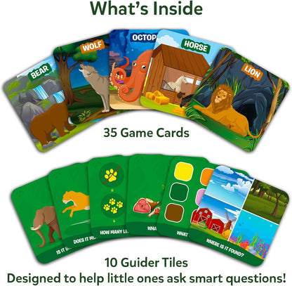 Skillmatics Guess in 10 NASA Space, Perfect for Boys, Girls, Kids & Families Who Love Card Games, Educational Toys, Travel Games, Gifts for Ages 8, 9, 10 and Up