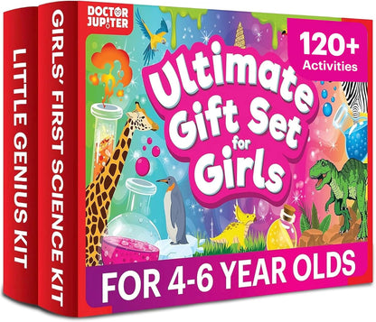 Doctor Jupiter Girls' Science Kit for Kids Ages 8-10-12-14 for 8,9,10+ Year Old Girls | Chemistry Set, STEM Toy Kit with 135+ Experiments | Learning & Educational Projects