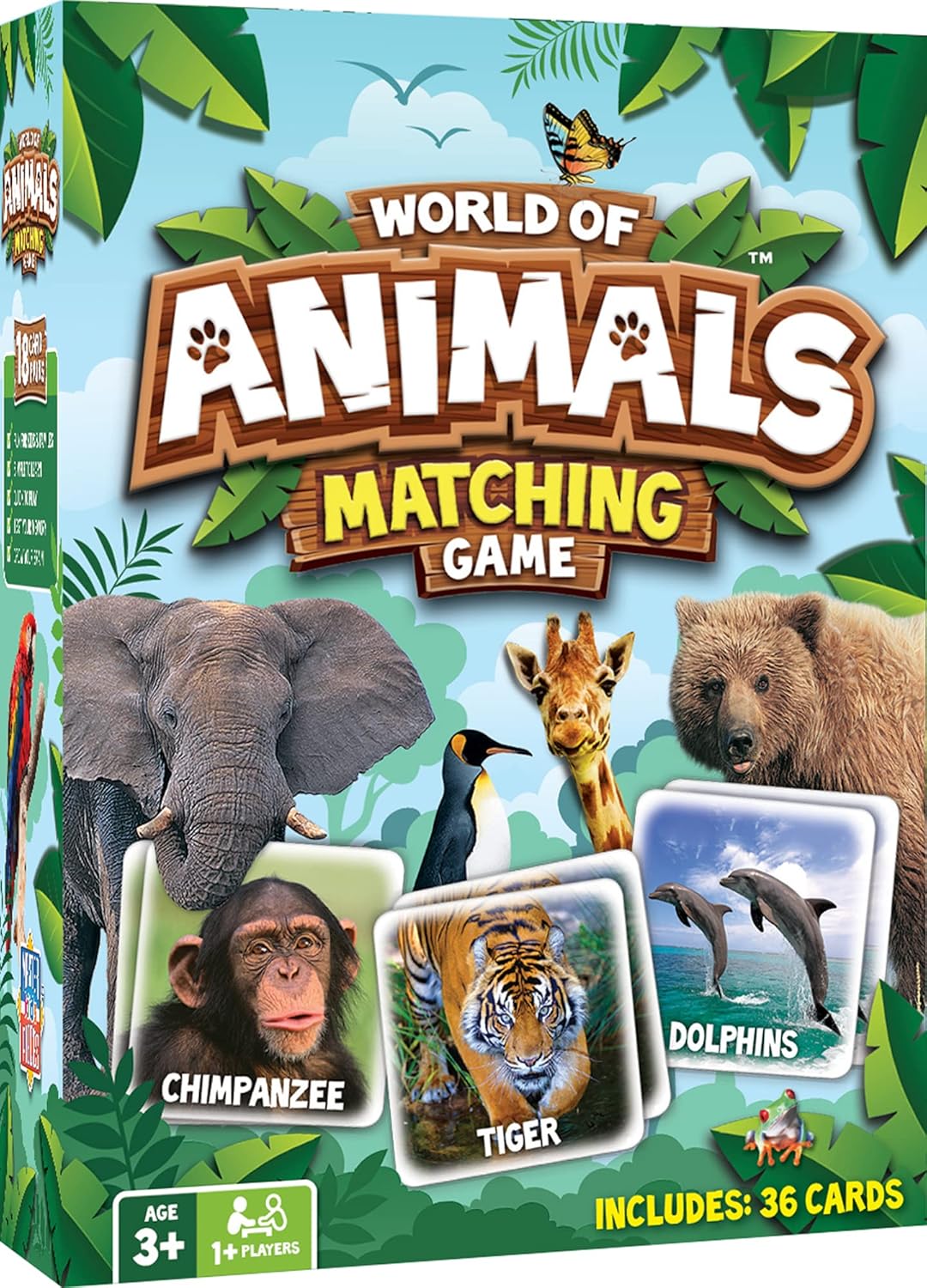 MasterPieces Officially Licensed CAT Picture Matching Card Game for Kids and Families