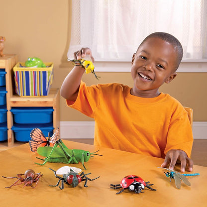 Learning Resources Jumbo Insects - Animal Toys for Kids, Toddler Preschool Science, Fine Motor Skills, Gifts for Boys and Girls, Ages 3+