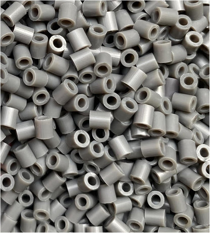 OEEKOI 5500Pcs Fuse Beads - 5mm Bulk Melting Beads for Crafts, Ideal for Christmas Birthday Gifts,Clear
