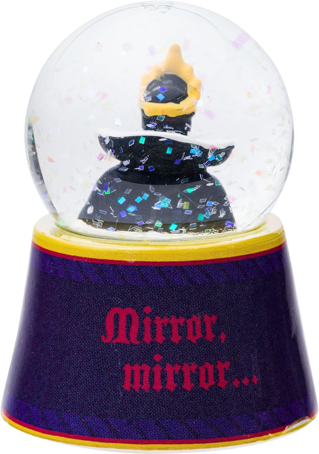 Silver Buffalo Disney Mickey and Friends Mini Light Up Snow Globe│Minnie Mouse│3.8 Inches Tall, 45mm (Small)