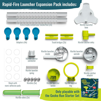 Gecko Run: Marble Run Snake Expansion Pack