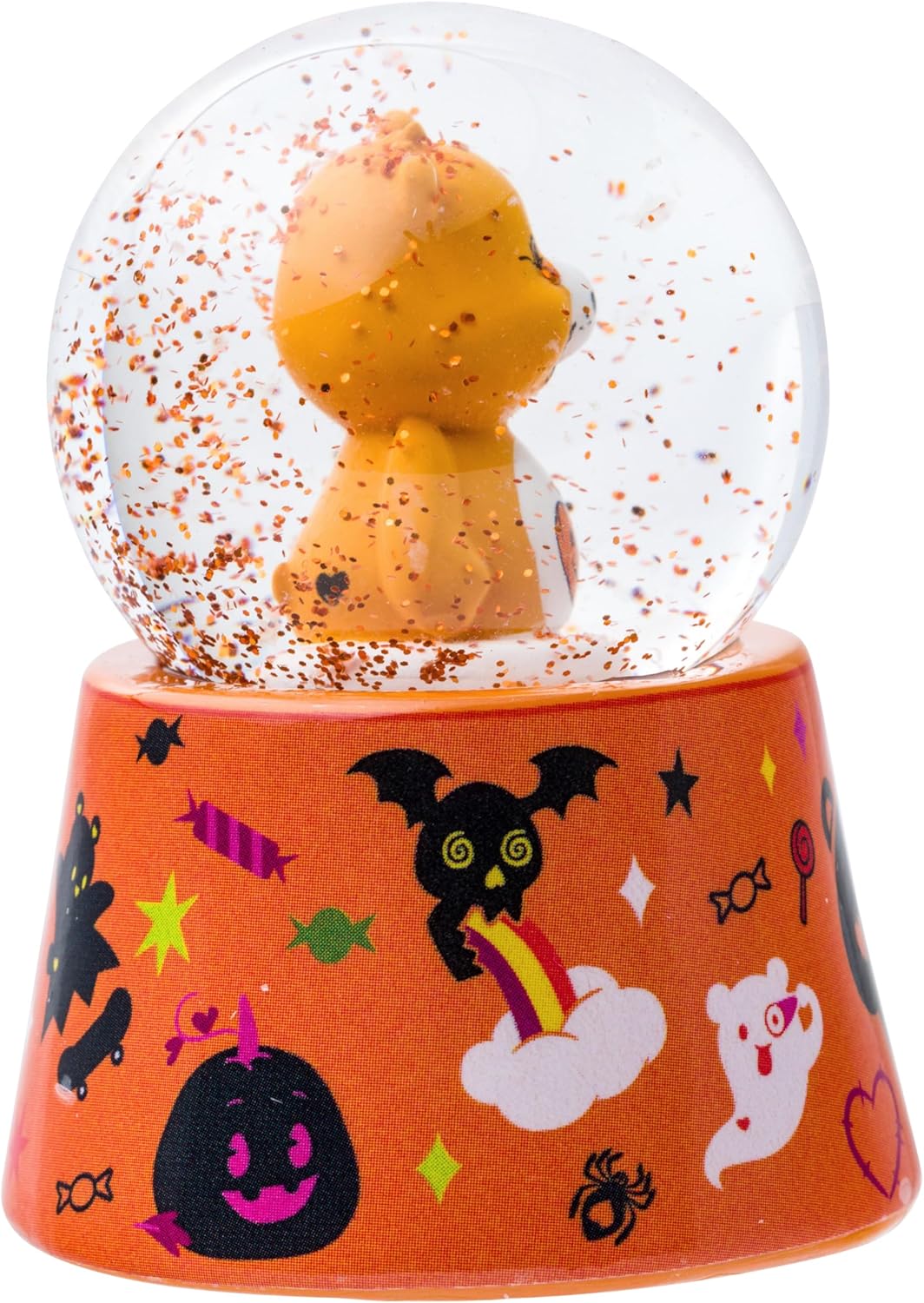 Silver Buffalo Disney Mickey and Friends Mini Light Up Snow Globe│Minnie Mouse│3.8 Inches Tall, 45mm (Small)
