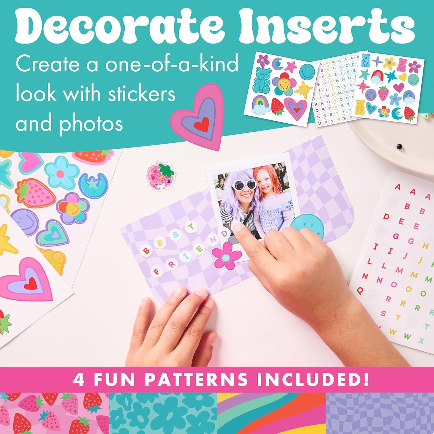 Creativity for Kids Chic Boutique: DIY Headbands Craft Kit - Create 5 Unique Designs for Girls | Spring Crafts (Ages 6+)