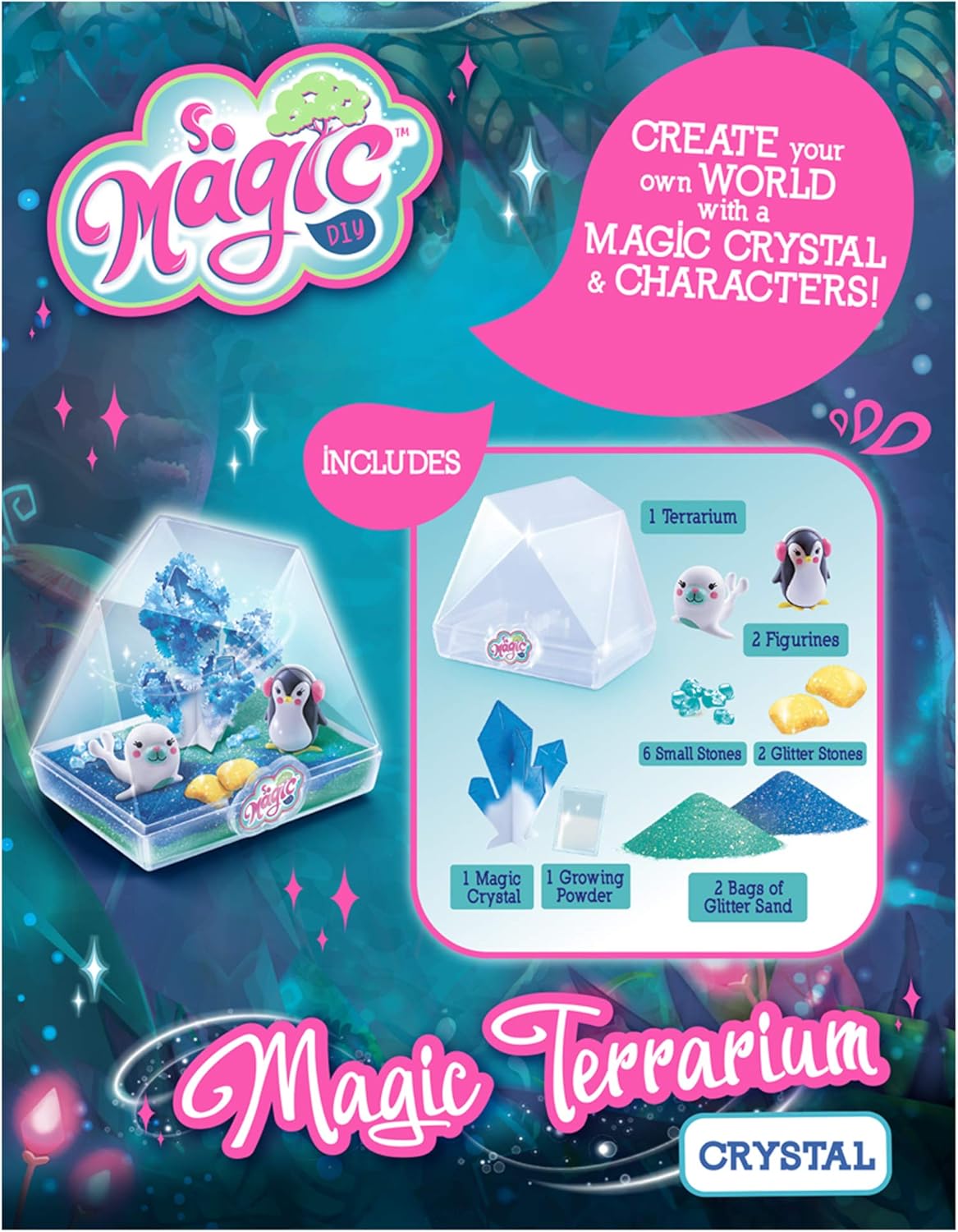 Canal Toys So Magic DIY Medium - Magic Terrarium Kit- Crystal