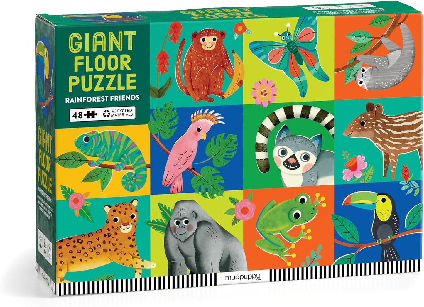 Mudpuppy Rescue Vehicles – 48 Piece Giant Floor Jigsaw Puzzle Featuring A Colorful Scene of Different Kinds of Rescue Transportation Vehicles and Adorable Rescue Characters