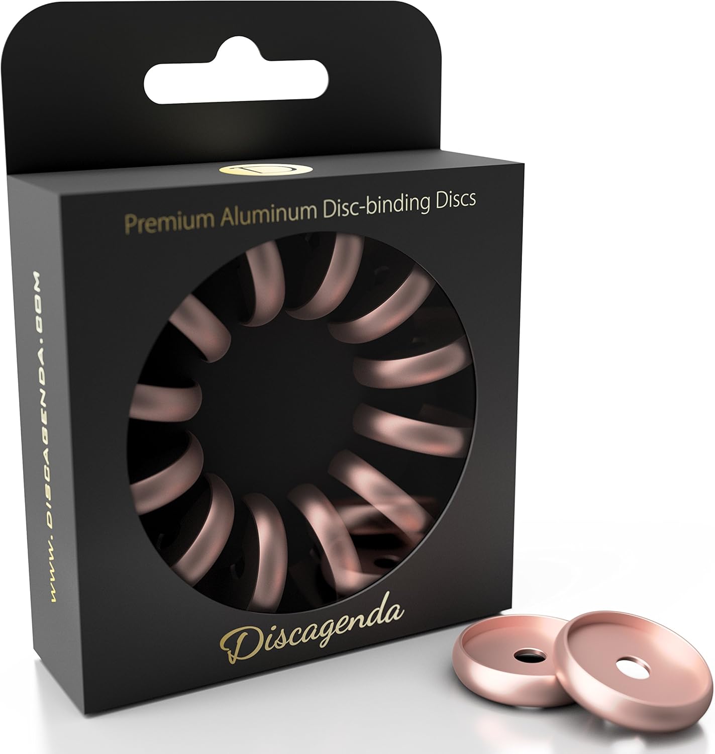 Discagenda Discbound Discs (Gold, 9 Piece 1.65in)