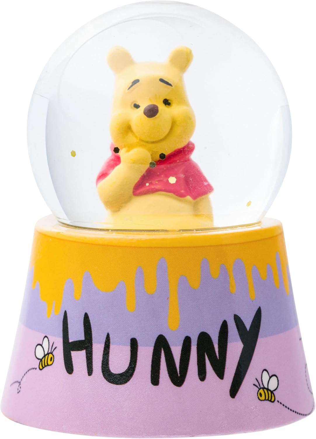 Silver Buffalo Disney Mickey and Friends Mini Light Up Snow Globe│Minnie Mouse│3.8 Inches Tall, 45mm (Small)
