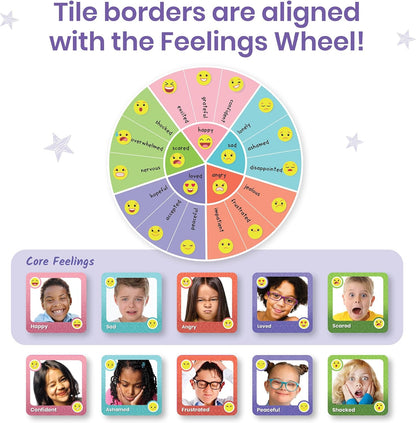 hand2mind Express Your Feelings Memory Match Game, Emotion Cards, Matching Game, Emotional Intelligence for Kids, Play Therapy Games for Kids, Social Emotional Learning Activities, Social Skills Games