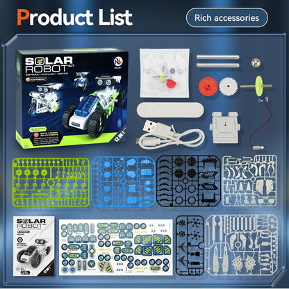 Jiakora 12-in-1 STEM Robot Kit Toys for Kids 8-12 12-16, DIY Robot Building Educational STEM Science Kits for Kids Age 8-12 12-16, 8 9 10 11 12 13 14 15 16 Year Old Boy Birthday Gifts