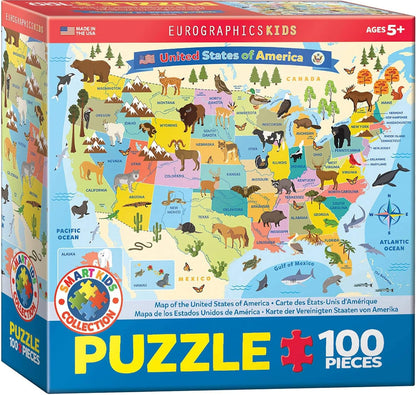 The Solar System 100 Piece Jigsaw Puzzle - Colors B