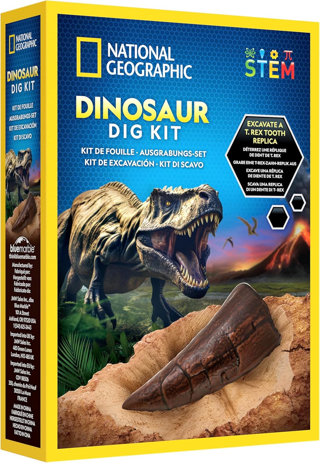 National Geographic 12 Pack: Dinosaur Dig Kit