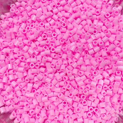 OEEKOI 5500Pcs Fuse Beads - 5mm Bulk Melting Beads for Crafts, Ideal for Christmas Birthday Gifts,Clear