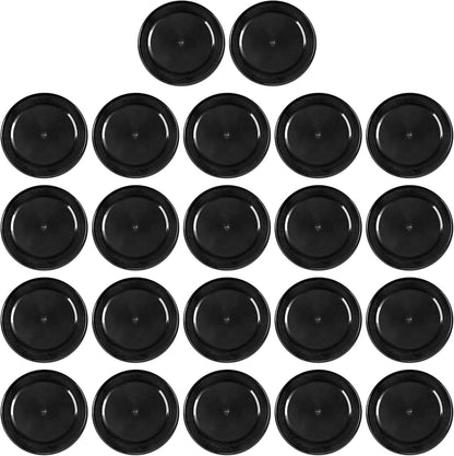 Levenger Circa Discs Binder Rings for Discbound Notebooks System, 22 Pack, Black, 2-Inch