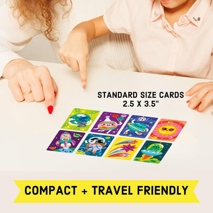 Mudpuppy Wild Unicorn! – Unicorn Version of Classic Kids Crazy 8's Card Game with Cute Illustrations of Unicorns for Children Ages 4 and Up, 2-4 Players