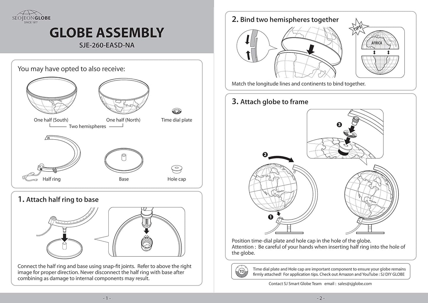 Interactive 10" Globe for Children with Stand (DIY) - App-Compatible, 400 Wonders, 1000+ Facts, LED Constellations, STEM Globe, World Lamp & Earth Decor