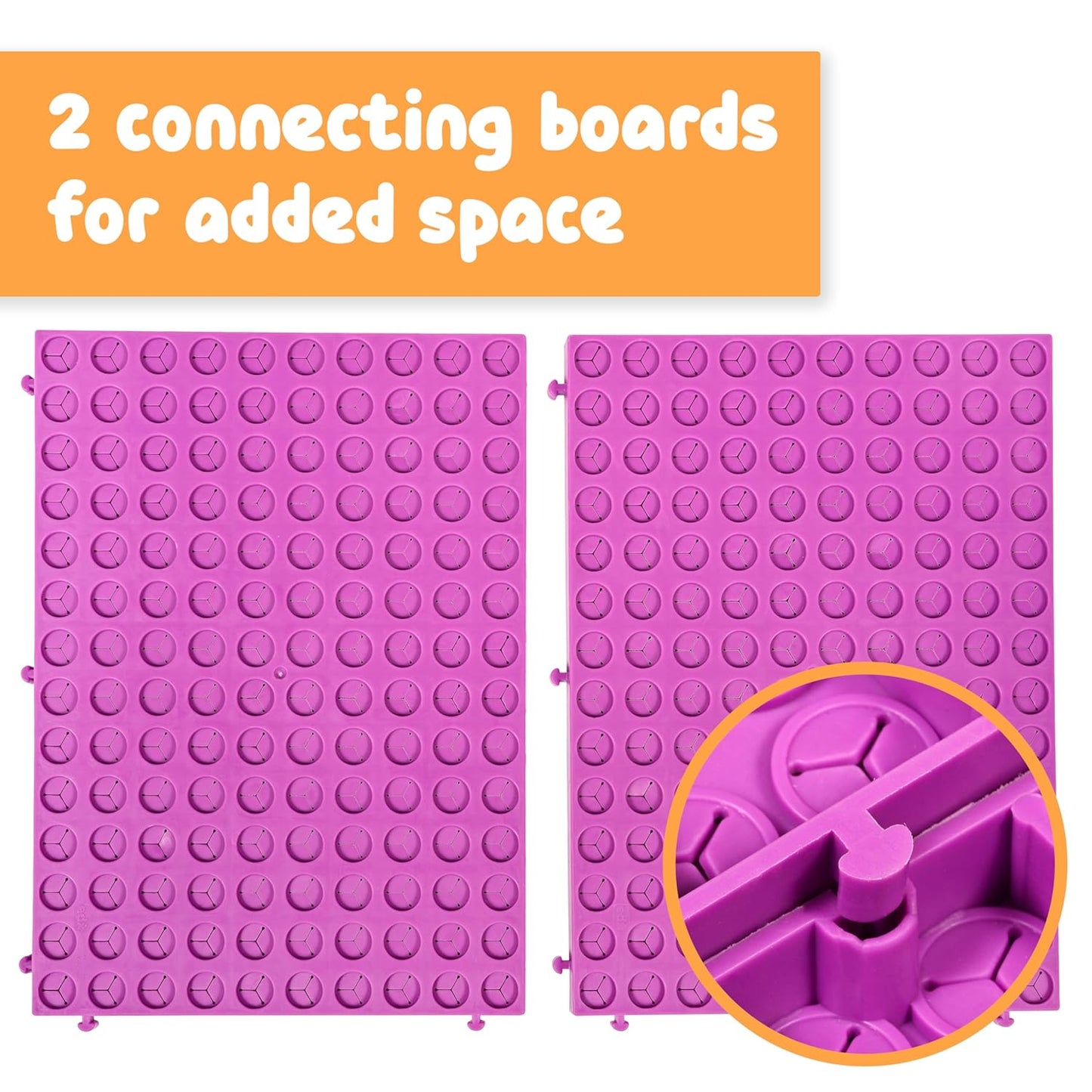 SPARK & WOW Calm Down Threading Boards | Set of 2 | Sensory Activity Board | Autism Toys for Play Therapy | ADHD Toys for Sensory Play