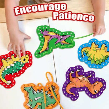 Quilinz Lacing Cards,Sewing Kit for Kids,Fine Motor Toys,Shoe Tying Practice,Classroom Must Haves,Manipulatives for Preschoolers,Homeschool Supplies,Preschool Learning Activities,Toddler Crafts