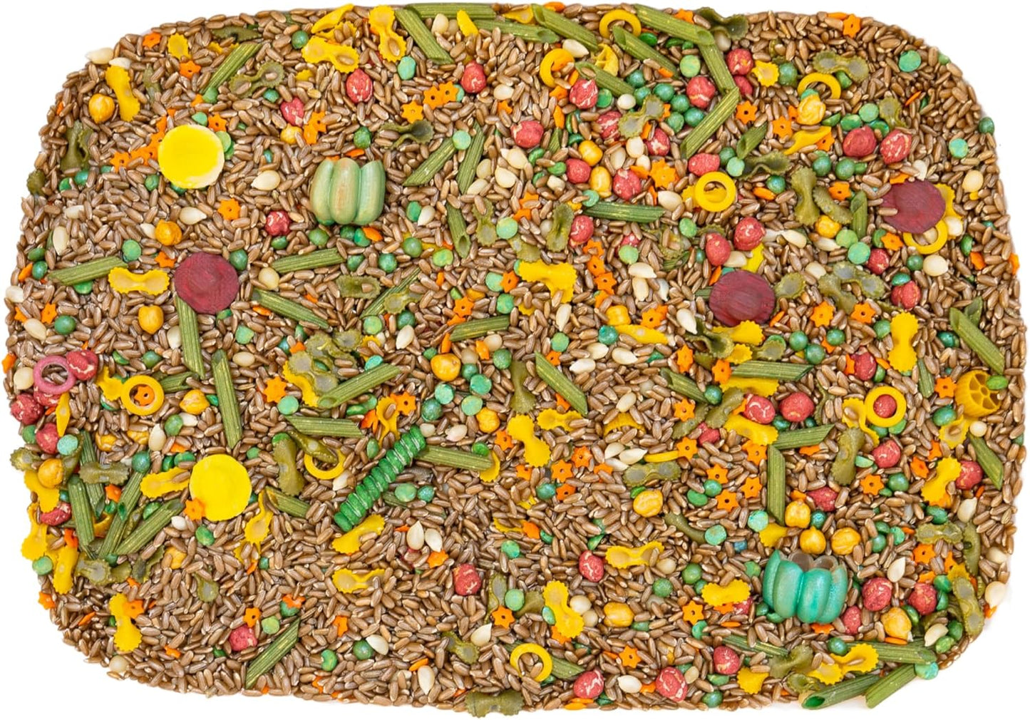 Sensory Rice, Sensory Bin Filler, Sensory Filler, Sensory Bins, 4th of July Toys, Sensory Bin Tools, Sensory Table Filler (4th of July Sensory Rice, 4 Cups)