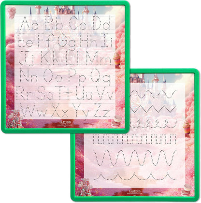 Kid's Name Tracing Board | Dry Erase Letter Tracing | Reusable Name Board | Alphabet Letters | Personalized | Candy Theme
