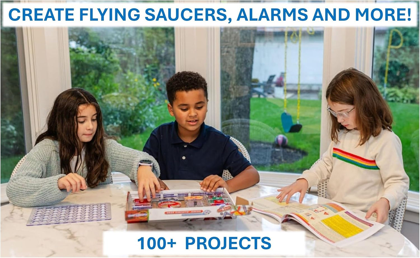 Snap Circuits Classic SC-300 Electronics Exploration Kit | Over 300 Projects | Full Color Manual Parts | STEM Educational Toy for Kids 8+ 2.3 x 13.6 x 19.3 inches