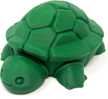 Munnygrubbbers - Mini Desktop Turtle Sand Box - 6 x 6 in - Stress Relief - Includes Soft Moldable Play Sand and Mini Tool Accessories - Novelty Gift - Desktop Decor - Zen Garden - (Lavender)