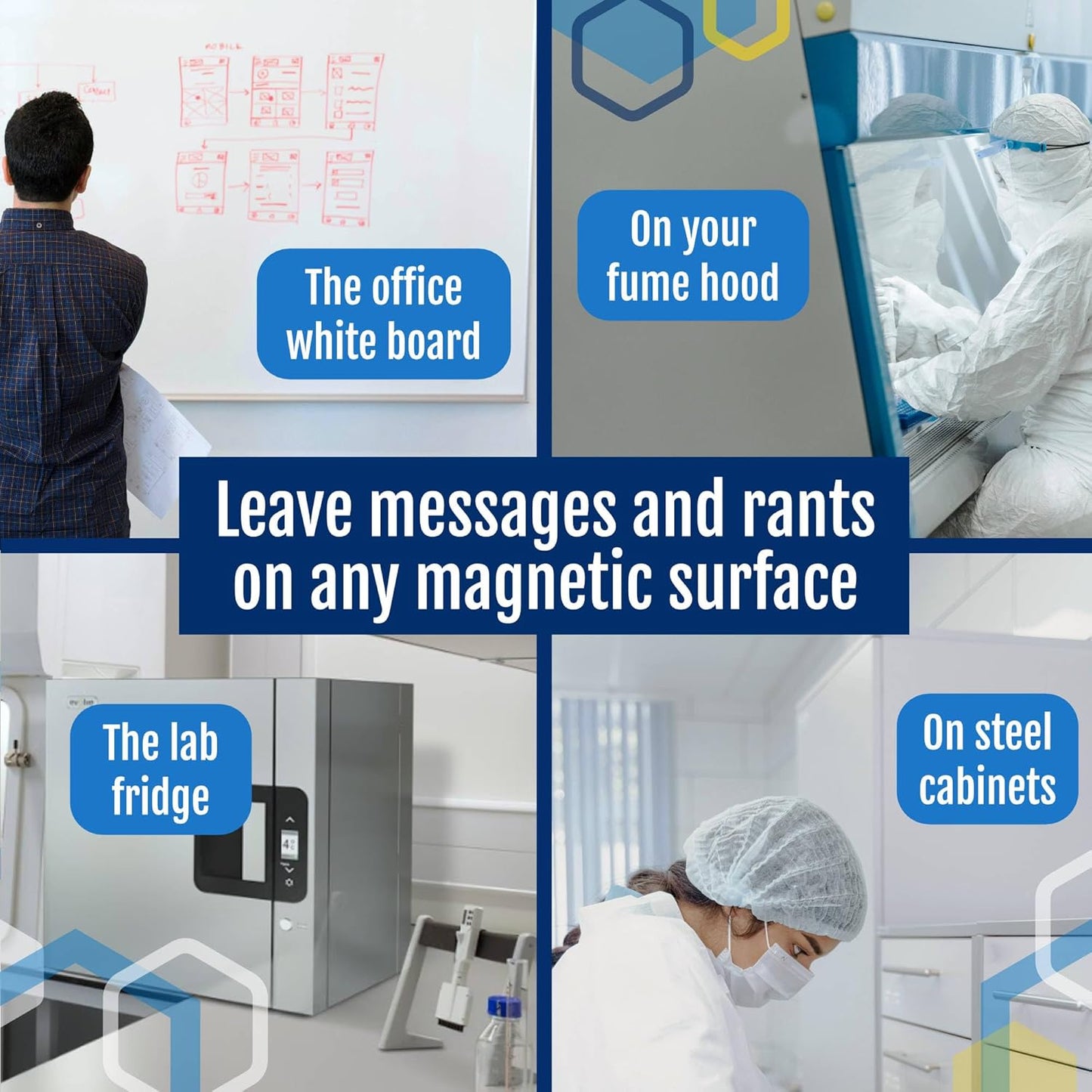 Physician Word Magnets Kit - Funny Nerdy Poetry Set for Medical Students & Residents - Ideal Cool M.D. & D.O. Gifts - Office Refrigerator-Magnetic White Board - Medicine or Pre-Med Students & Fellows