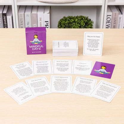 100 Mindfulness Conversation Cards for Kids - Enable Meaningful Conversations with Kids