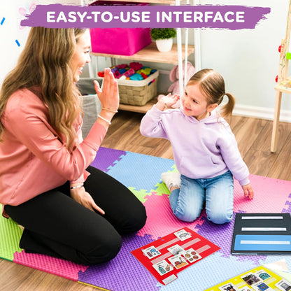 Smile4autism Large 2.5x10 ¼” Tools Perfect to Keep Your Loose Visual Picture Cards Organized. Autism, ABA, ADHD, Language & Apraxia Aspergers