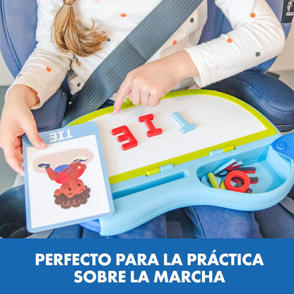 Educational Insights AlphaMagnets GO Spelling Activity Set - Magnetic Alphabet Letters for Spelling Practice and Word Building, Kindergarten Learning Activities, Magnetic ABC Board, Sight Words Toys