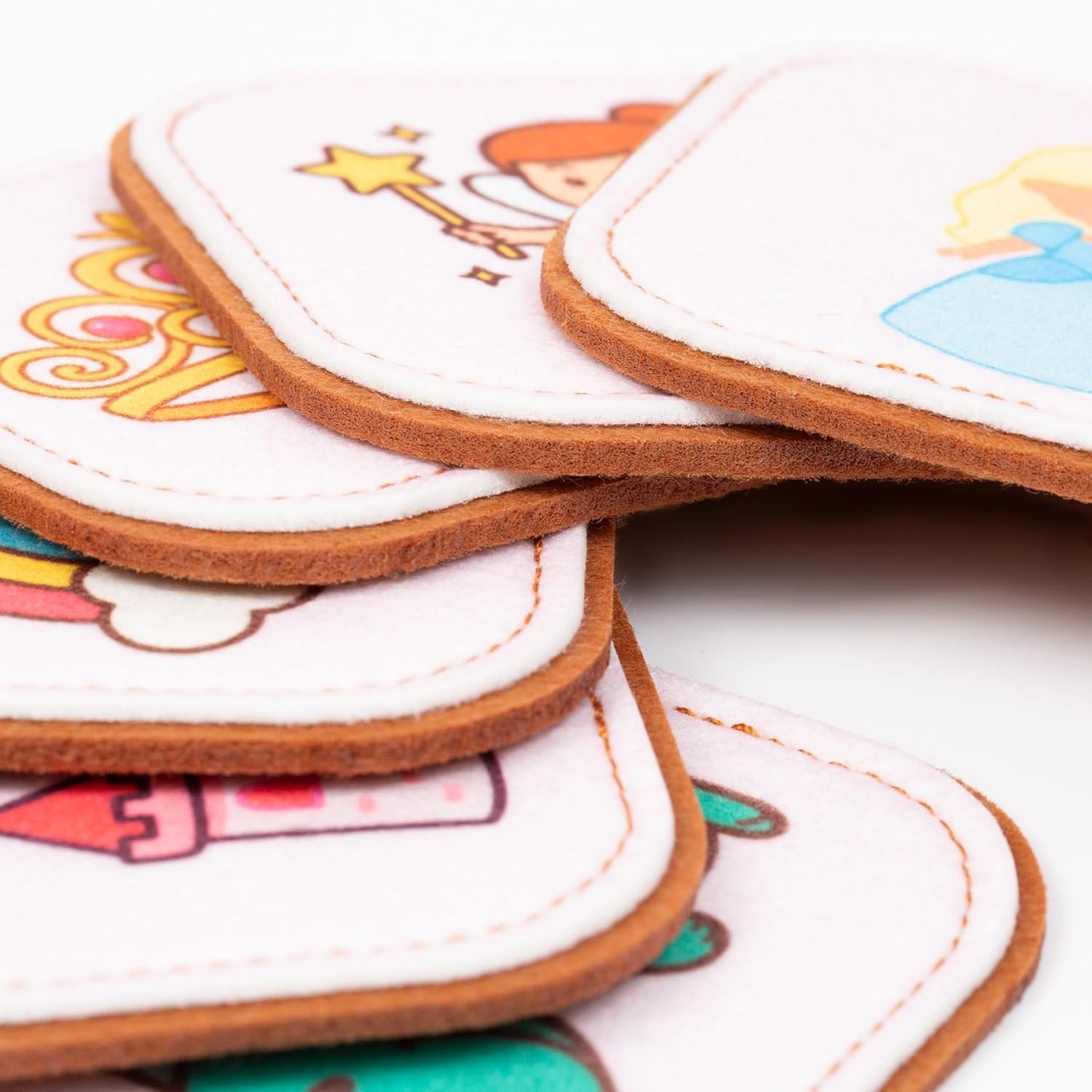Felt Matching Game for Ages 2–4 – Soft and Safe for Ages 1+ – Montessori Memory Game – Sensory Flash Cards – Best Educational Gift for Ages 1–3 - Woodland Animal Theme
