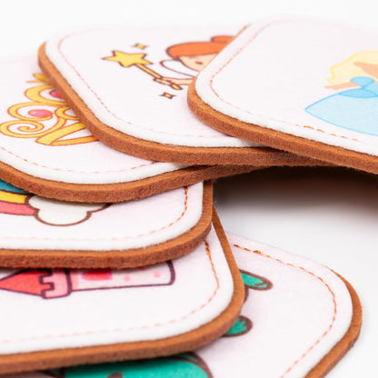 Felt Matching Game for Ages 2–4 – Soft and Safe for Ages 1+ – Montessori Memory Game – Sensory Flash Cards – Best Educational Gift for Ages 1–3 - Woodland Animal Theme