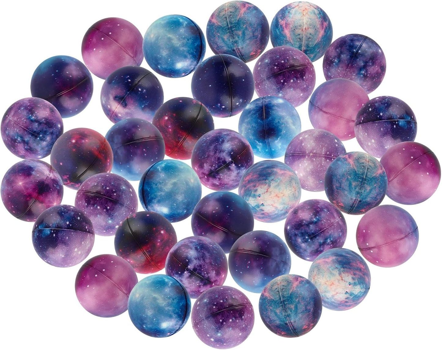 Hooqict Globe Stress Balls 25 Pack Mini Earth Ball Globe Party Favors Small Foam Squeeze Stress Ball for Kids Adults Stress Relief Toy Party Bag Gift Fillers Birthday Favors Classroom Prize