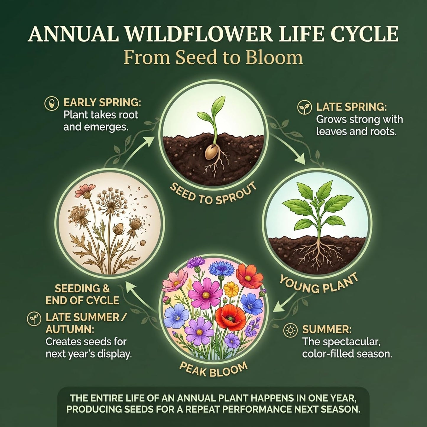 Mini Wildflower Seed Shaker - Save The Bees Seed Mix, by GevaGrow | 80,000+ Seeds | Pollinator & Bee Attracting Flower Seeds Bulk for Planting in Pots & Outdoor Gardens | 2 Ounce