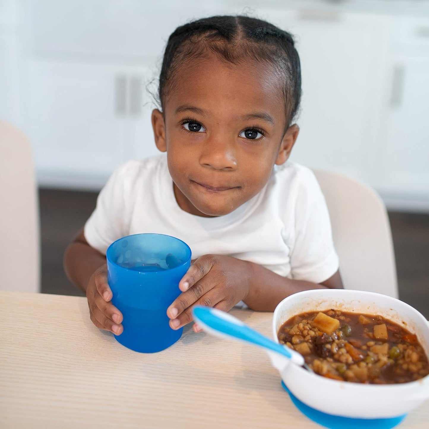 Dr. Brown's Toddler Tumblers, Stackable Open Training Cups, BPA-Free, 18m+, 4-Pack