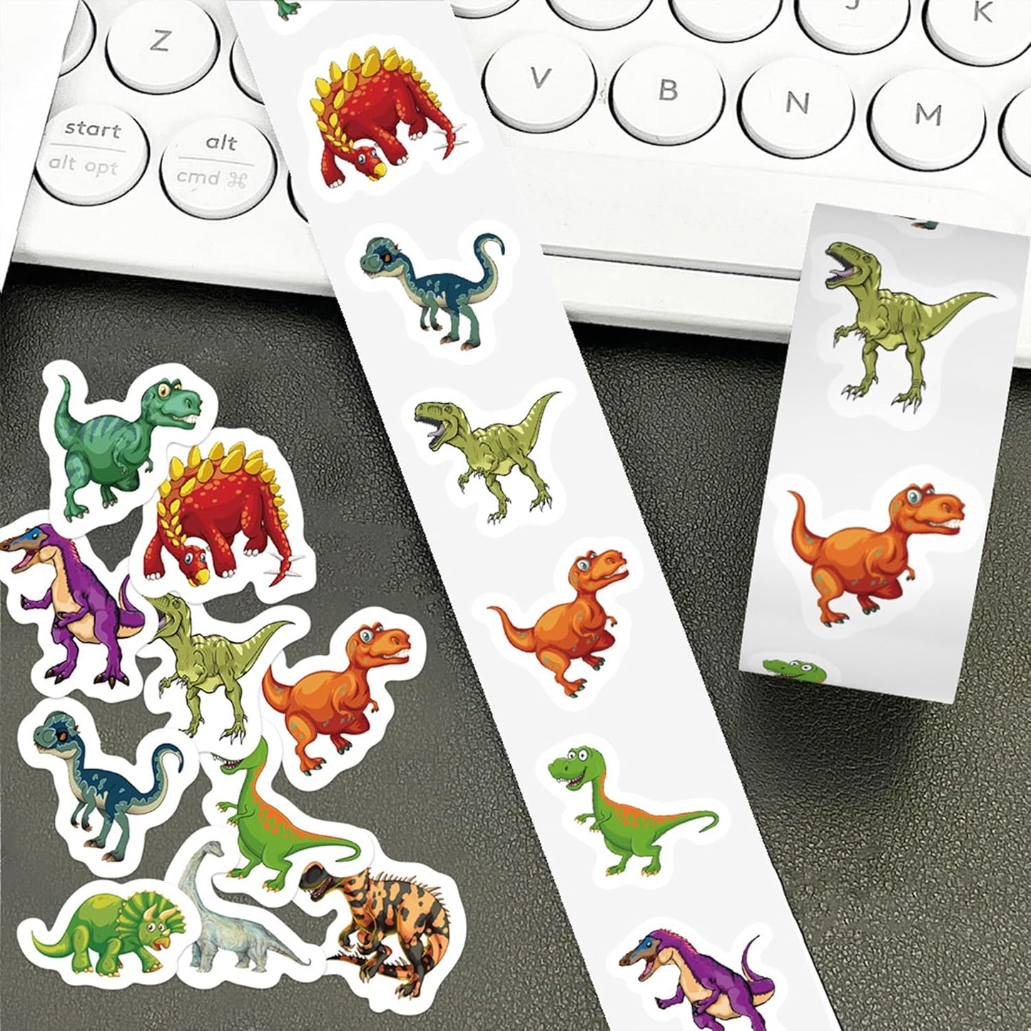 Chemistry Stickers Roll for Kids, Science Lab Experiment Stickers, 1000PCS 2 Rolls Chemical Lab Reward Labels, 10 Styles Classroom Teacher Supplies STEM Party Favors