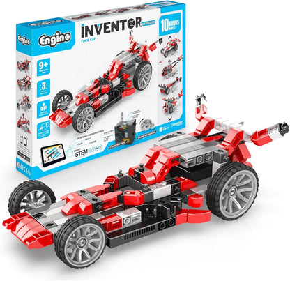 ENGINO- Inventor STEM Toys, Robotorized GinoBot, Construction Toys for Kids 9+, STEM Building Toys, STEM Projects, Gifts for Boys & Girls