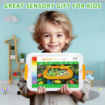 Galaxy Sensory bin, Gemstone Dig Kit,Galaxy Excavation Gem Kit with 5 Real Gemstones for Kids,Space Planet Toys STEM Science Kits,Alien Sandbox Play Set for Girls Boys 3 4 5 6 Years Old