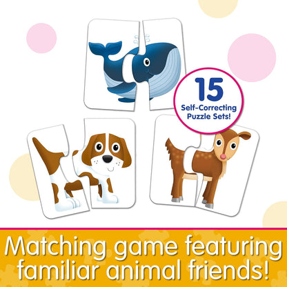 The Learning Journey: My First Match It - Dinosaurs - 2 Year Old Toys, Puzzles for Toddlers, Toddler Puzzle, Educational Toys for 2 Year Old - 15 Self-Correcting Matching Puzzles - Award Winning Toys