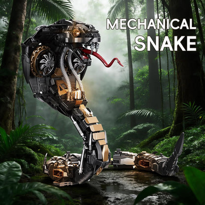 Mechanical Seahorse Building Set Steampunk Ocean Animal Model Kit Articulated Sea Creature Construction Toy Gift for Marine Life Enthusiasts for Adults Teens 1003 Pieces