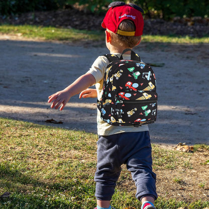 Accmor Toddler Backpack Leash, Mini Child Backpack with Anti Lost Wrist Link, Cute Kids Backpack Leash Walking Harness for Outdoor Travel, Small Excavator Backpack Tether for Baby Boys Girls Ages 1-3