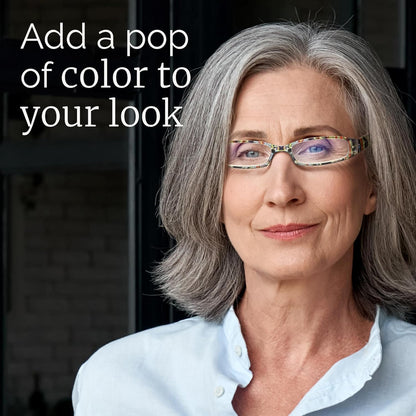 Gaoye 4-Pack Readers for Women, Blue Light Blocking Reading Glasses, Stylish Reading Glasses for Women in 4 Patterns